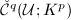 $\check{\mathcal{C}}^q(\mathcal{U};K^p)$