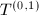 $T^{(0,1)}$