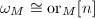 $\omega_M\cong \mathrm{or}_M[n]$