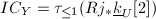 $IC_Y=\tau_{\le1}(Rj_*\underline{k}_U[2 ])$