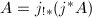 $A=j_{!*}(j^*A)$