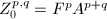 $Z_0^{p,q}=F^p A^{p+q}$