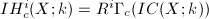 $IH_c^i(X;k)=R^i\Gamma_c(IC(X;k))$