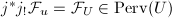 $j^*j_!\mathcal{F}_u=\mathcal{F}_U\in\mathrm{Perv}(U)$