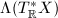 $\Lambda(T_\mathbb{R}^*X)$