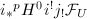 $i_*{}^pH^0i^!j_!\mathcal{F}_U$
