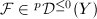 $\mathcal{F}\in {}^p\mathcal{D}^{\le0}(Y)$