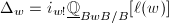$\Delta_w=i_{w!}\underline{\mathbb{Q}}_{BwB/B}[\ell(w)]$