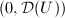 $(0,\mathcal{D}(U))$