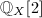 $\mathbb{Q}_X[2 ]$
