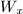 $W_x$