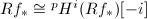 $Rf_*\cong {}^pH^i(Rf_*)[-i]$