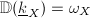 $\mathbb{D}(\underline{k}_X)=\omega_X$