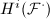 $H^i(\mathcal{F}^\cdot)$