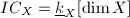 $IC_X=\underline{k}_X[\dim X]$
