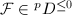 $\mathcal{F}\in {}^pD^{\le0}$