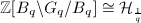 $\mathbb{Z}[B_q\backslash G_q/B_q]\cong \mathcal{H}_{\frac{1}{q}}$