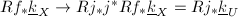 $Rf_*\underline{k}_X\rightarrow Rj_*j^*Rf_*\underline{k}_X=Rj_*\underline{k}_U$
