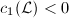$c_1(\mathcal{L})<0$