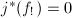 $j^*(f_!)=0$