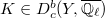 $K\in D^b_c(Y,\overline{\mathbb{Q}_\ell})$