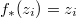 $f_*(z_i)=z_i$