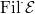 $\mathrm{Fil}^\cdot \mathcal{E}$