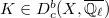 $K\in D_c^b(X, \overline{\mathbb{Q}_\ell})$