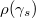 $\rho(\gamma_s)$