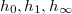 $h_0,h_1,h_\infty$