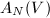 $A_N(V)$
